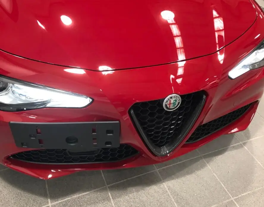 Передняя решетка из углеродного волокна для Alfa Romeo Giulia Stelvio 2017 up|Спойлеры и крылья|