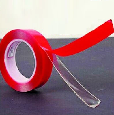 10 м x мм силиконовая Прозрачная Двухсторонняя клейкая лента наклейка для