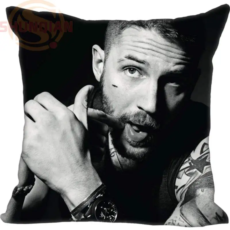 Модная бутиковая Наволочка на заказ новинка квадратная наволочка Tom Hardy модная
