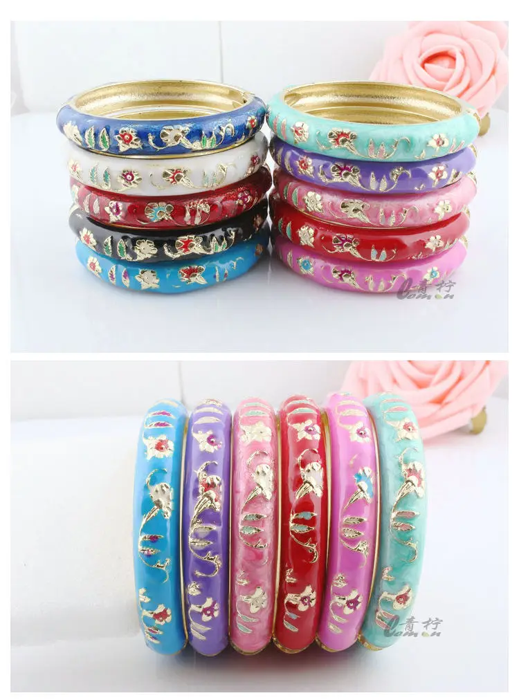 

Оптовая продажа, 10 шт., милые китайские детские кольцеобразные браслеты ручной работы