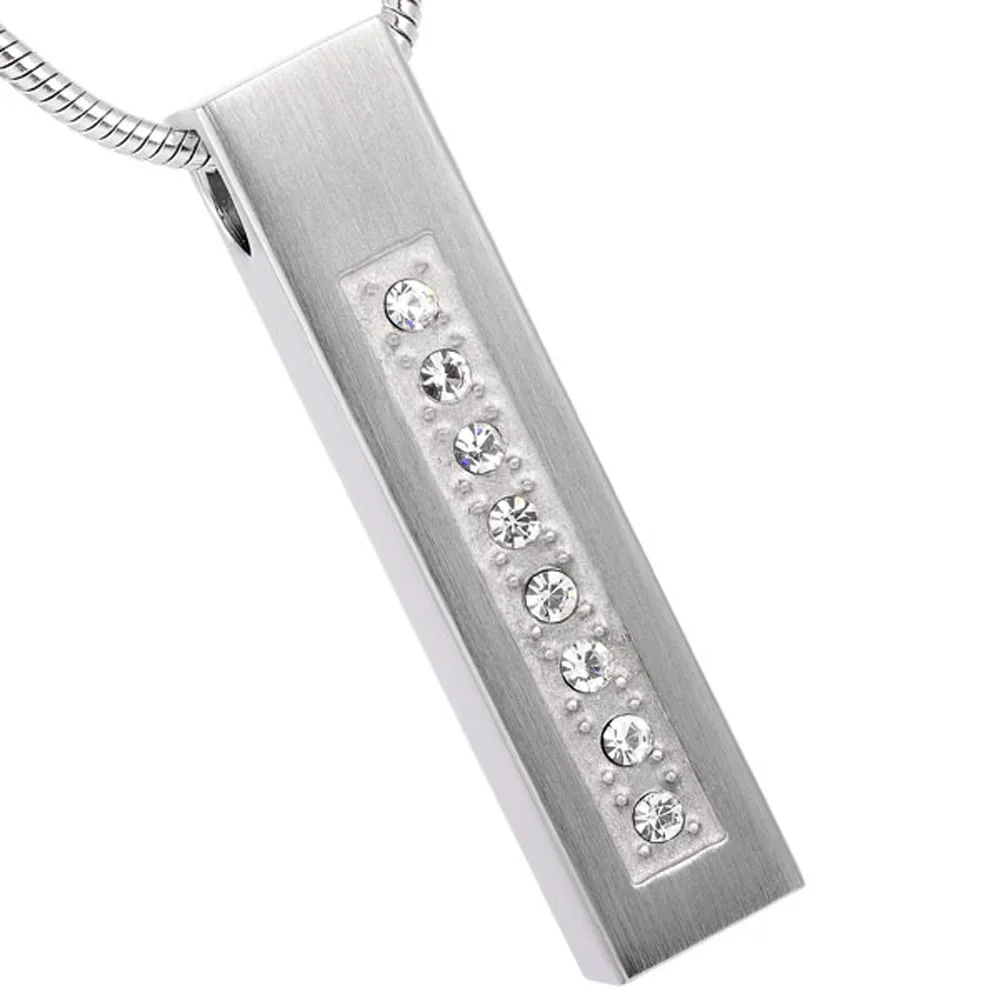 

IJD8414 Women Shiny Crystal Choker Memorial Ash Keepsake Cremation Jewelry Accessary Wholesale Factory Price