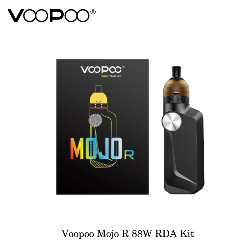 Электронная сигарета VOOPOO MOJO R Box Mod 88 Вт мАч 2600 с 2 5 мл Conjure RDA ёмкость 24 мм Диаметр Vape