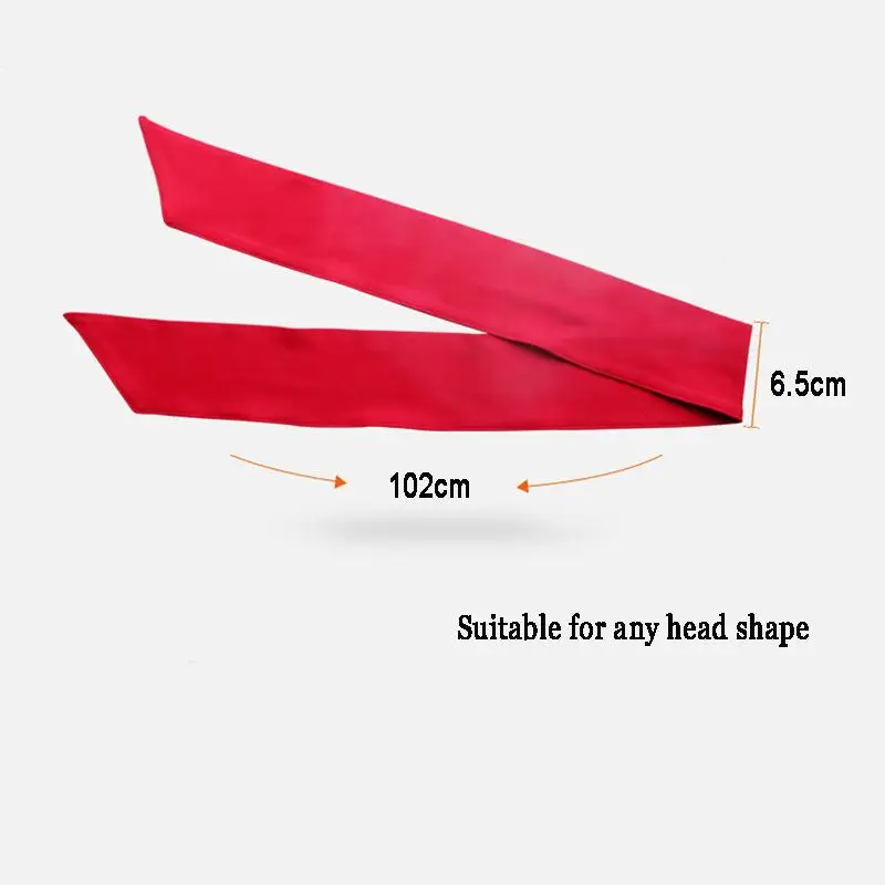 Уличная однотонная мужская и женская спортивная впитывающая пот тюрбан для бега