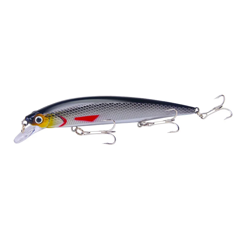 Рыболовная Приманка Minnow 1 шт. лазерная жесткая искусственная приманка с 3d глазами