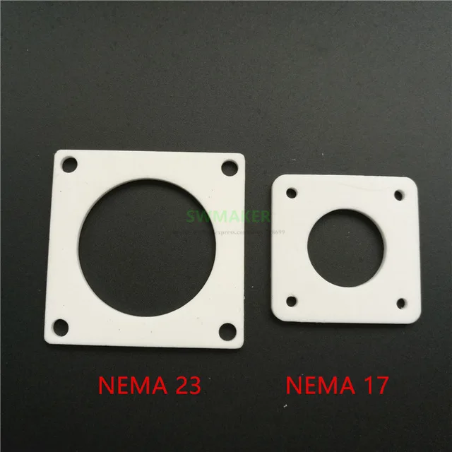 Быстрая доставка 5 шт. NEMA 17/23 шаговый двигатель анти Вибрация ПТФЭ демпфер