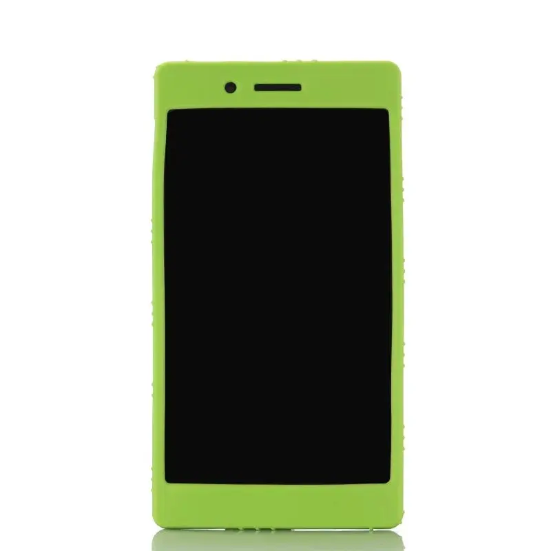 green Для lenovo Tab 3 730 Чехол Мягкий силиконовый чехол для lenovo Tab 3 730F 730 M 730X7 дюймов планшетный ПК - Цвет: green
