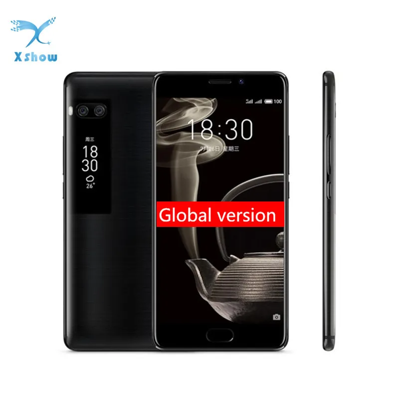 Meizu Pro 7 плюс 6 GB 64 4G LTE смартфон Helio X30 Дека Core 5 &quot2 K Экран двойной сзади 12.0MP Быстрая