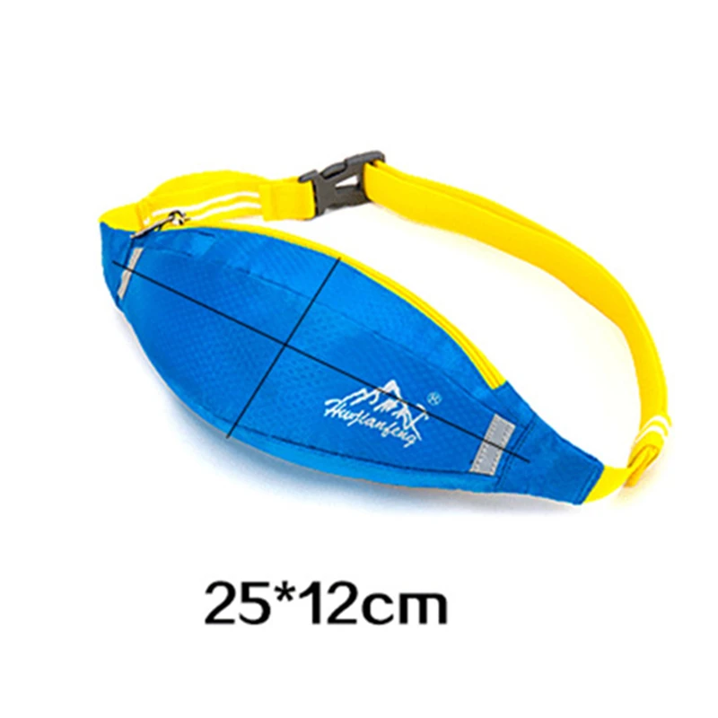 Men Women Running Waist Bag Sport Pack Cycling Belt Fanny Pouch Outdoor Gym Unisex Sports Bum Travel Handy Hiking Zip | Спорт и