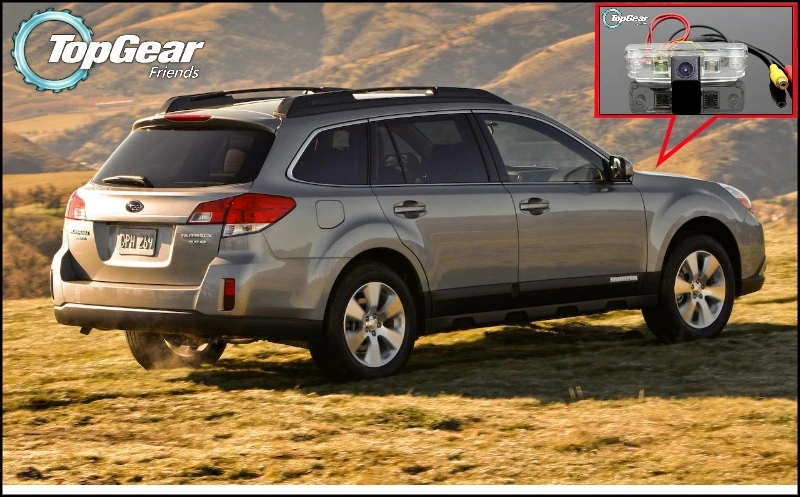 

Автомобильная камера для Subaru Outback / Outback Sport, высокое качество, резервная камера заднего вида, TopGear, для друзей | ПЗС + RCA