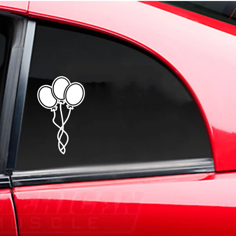 

Party Balloons Car Auto Window Vinyl Decal Sticker Motorcycle SUVs Bumper Car Window Laptop Car Stylings