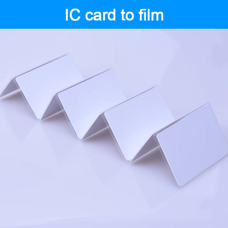 1 шт 125 кГц Rfid EM4100 TK4100 Smart Card ID RFID доступа Управление порта Chave карты Стикеры брелок
