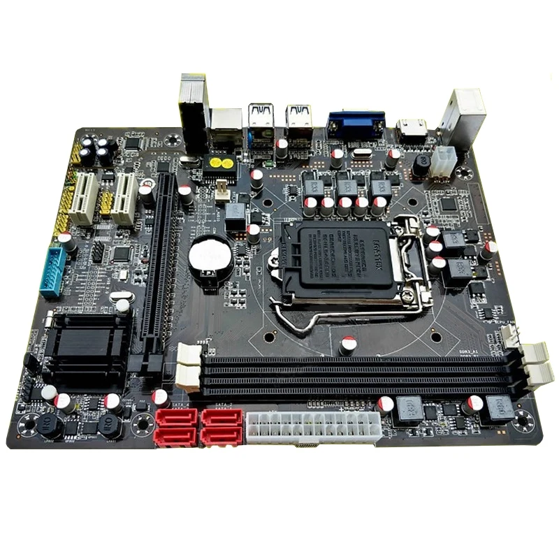 H110 Lga1151 материнская плата 16 ГБ Ddr3 Ram Sata 3 0 Usb для Core I3/I5/I7 Cpu Настольный M ATX Gigabit