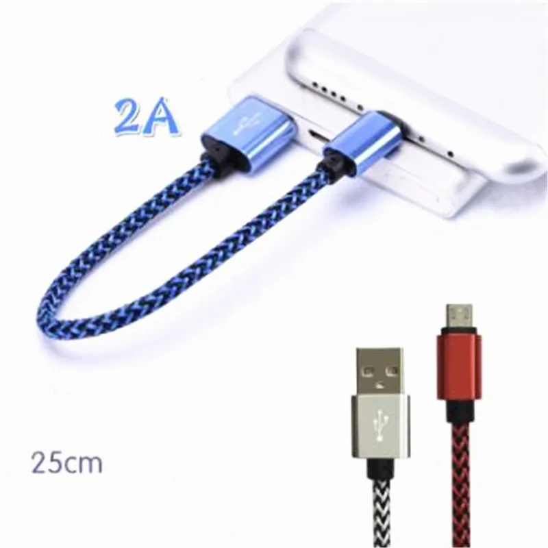 Micro USB кабель 2A 1 м быстрой зарядки нейлон синхронизация данных мобильного