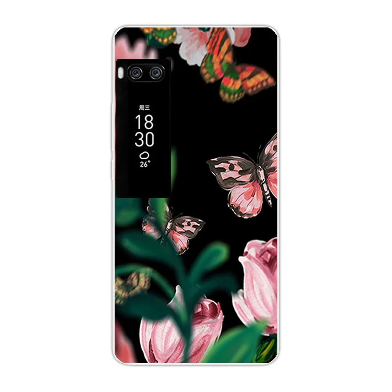 Для Meizu Pro 7 5 2 дюйма Мягкий силиконовый чехол для коробка звонка Дизайн Женские