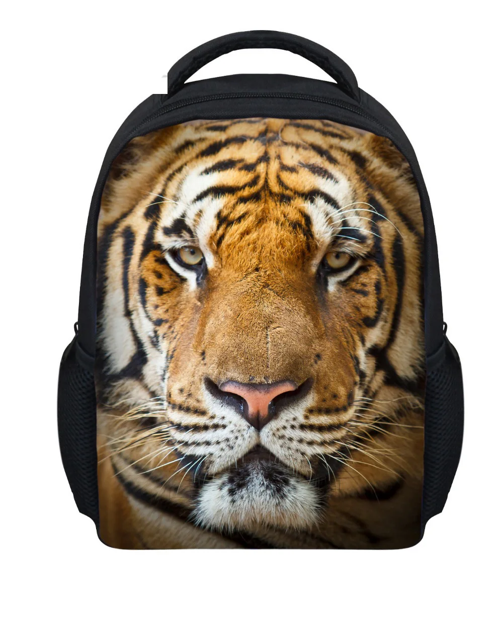 

mini 3d zoo animal backpack for kids small kindergarten baby bagpack cool tiger head backpack children school bags free shipping