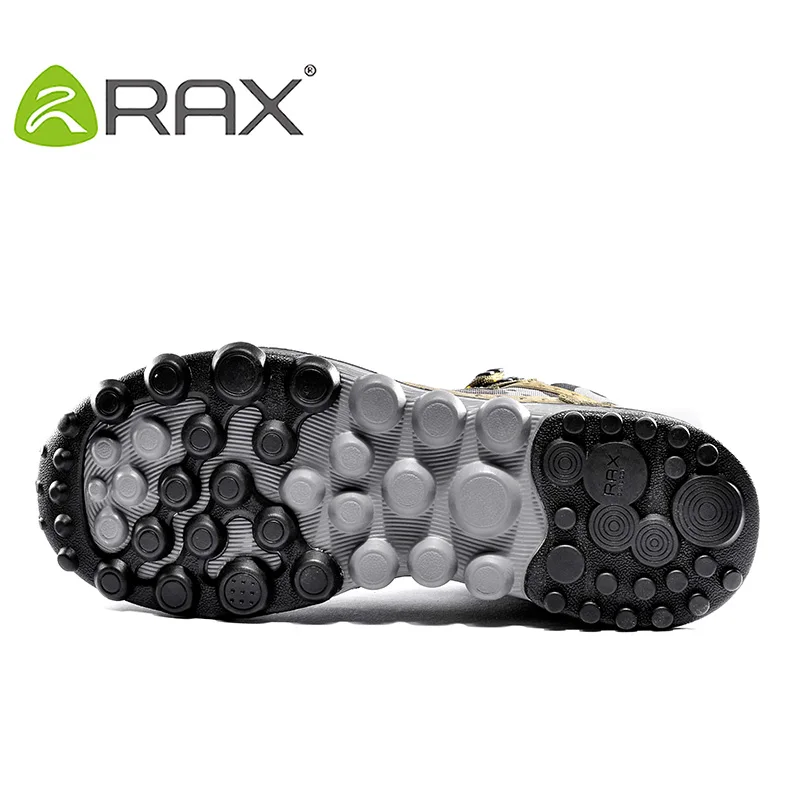 RAX зимние теплые походные ботинки уличная походная обувь спортивная мужские