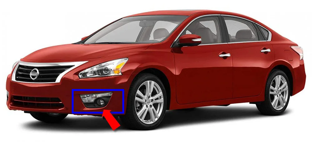 Для Nissan Teana L33 Altima 2013 COB ангельские глазки DRL желтый сигнальный светильник H11 Галоген/ксенон E13 противотуманный светильник s с проектором объектив