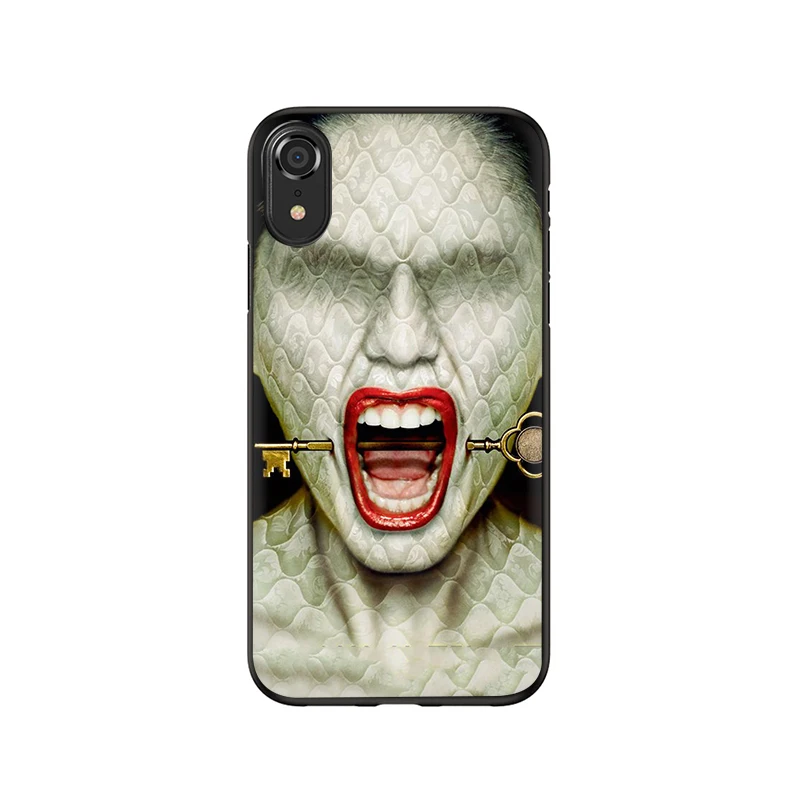 B10 ТВ American Horror Story мягкий чехол для мобильного телефона чехол для iPhone 5 5S SE 6 6S Plus 7 8 Plus X XS XR XS 11 Pro Max - Цвет: B10