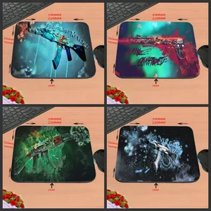 Mairuige, Лучшая цена, черный резиновый коврик для мыши с принтом, коврики для игровой компьютерной мыши для оптических ночных ковриков, 18*2225*2029*25*2 см