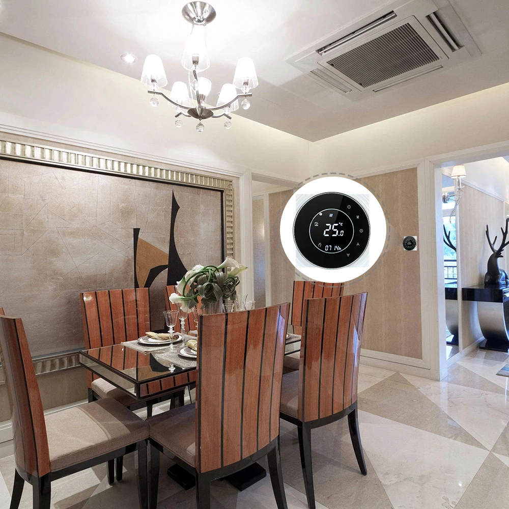 BHT-6000-GA-WiFi домашний WiFi умный термостат регулятор температуры для воды/Электрический пол с подогревом воды/газовый котел работает