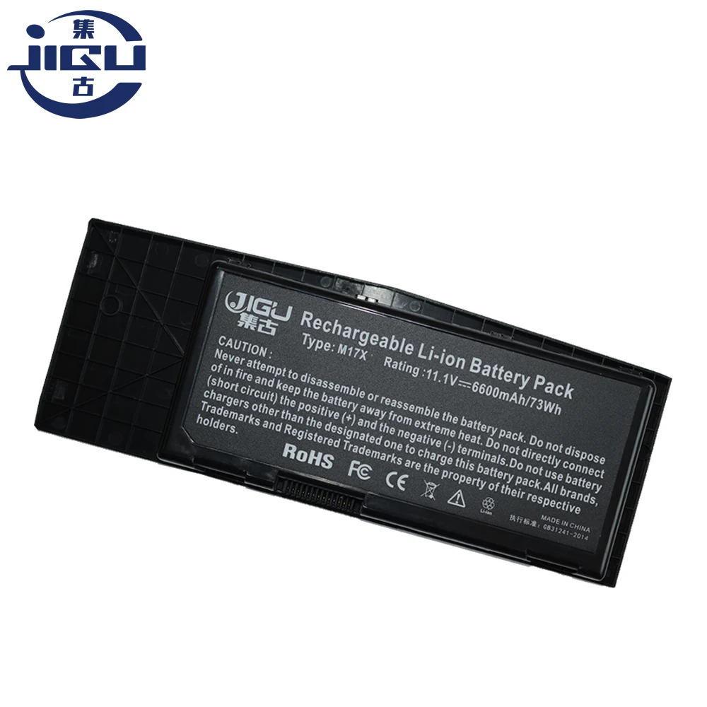JIGU Новый аккумулятор для ноутбука 318 0397 7XC9N C0C5M 451 11817 BTYVOY1 DELL Alienware M17X R3 R4 11 1 V|new laptop