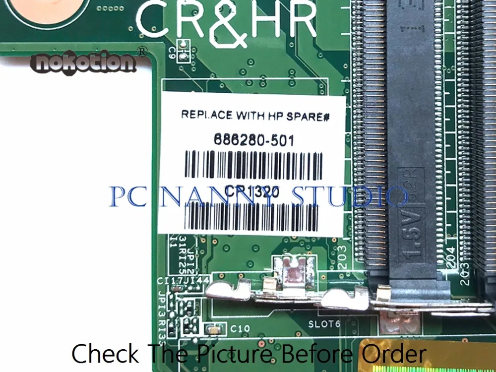 PANANNY для hp pavilion CQ58 материнская плата ноутбука 688280 501 HM76 DDR3