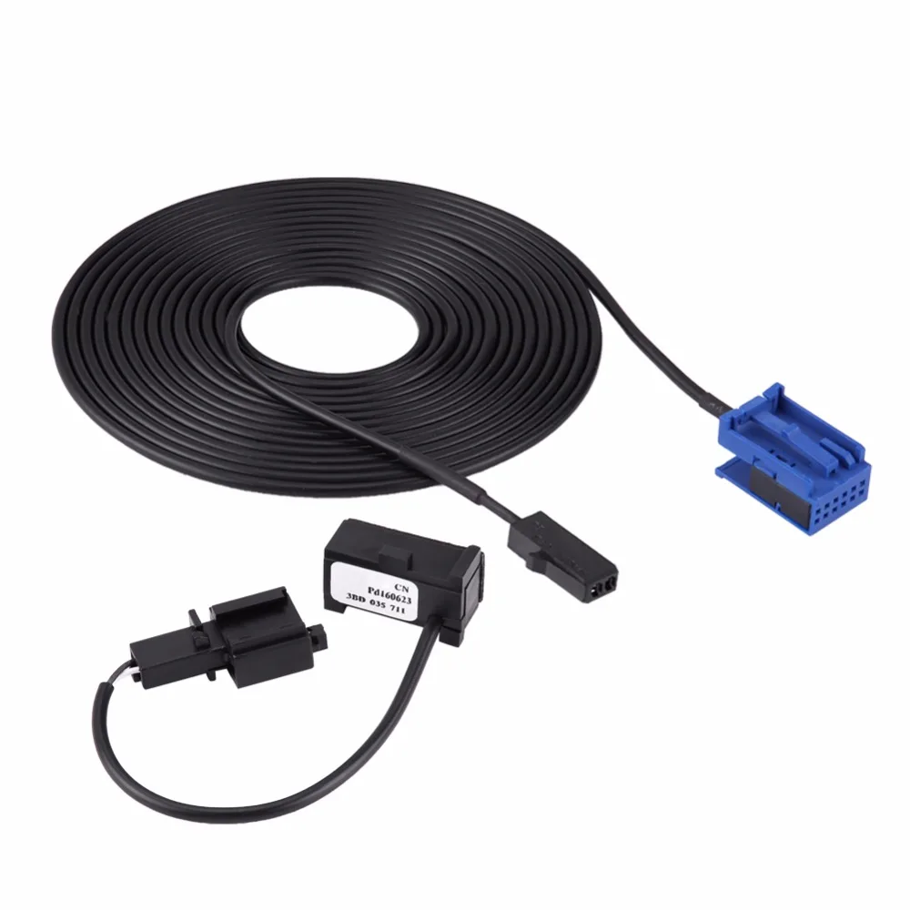 Комплект проводов Bluetooth для микрофона VW Peugeot 307 308 Citroen C4 C3 C5 RD45 CD-плеер