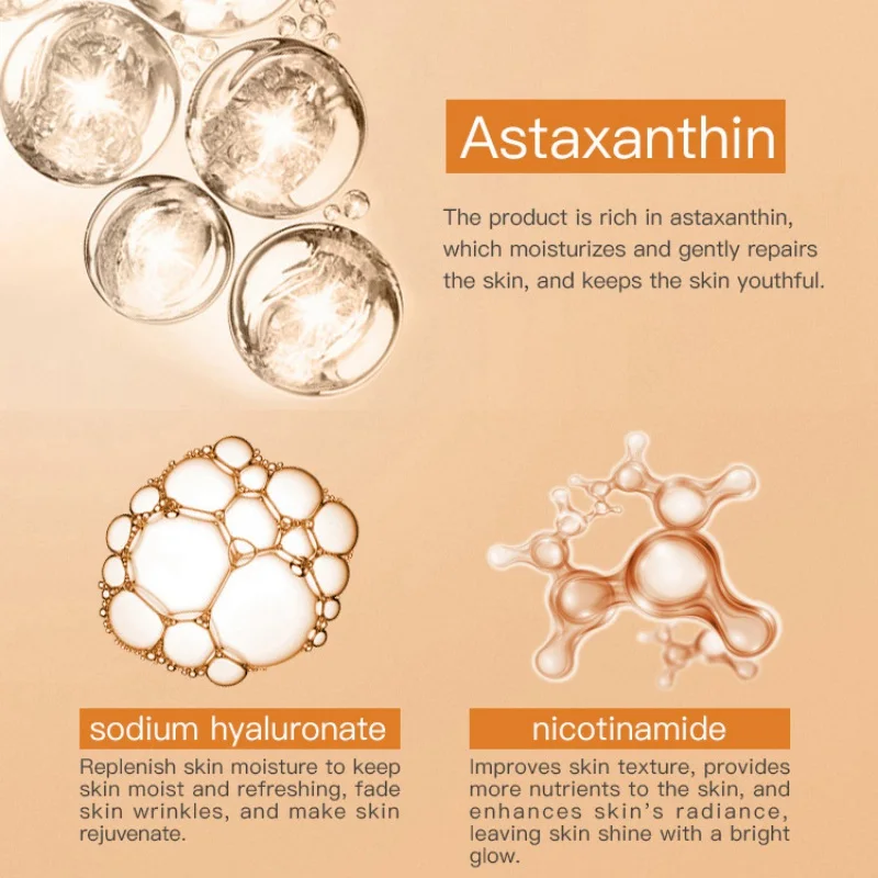 Эссенция astasanthin сыворотка с гиалуроновой кислотой отбеливающая лифтинг