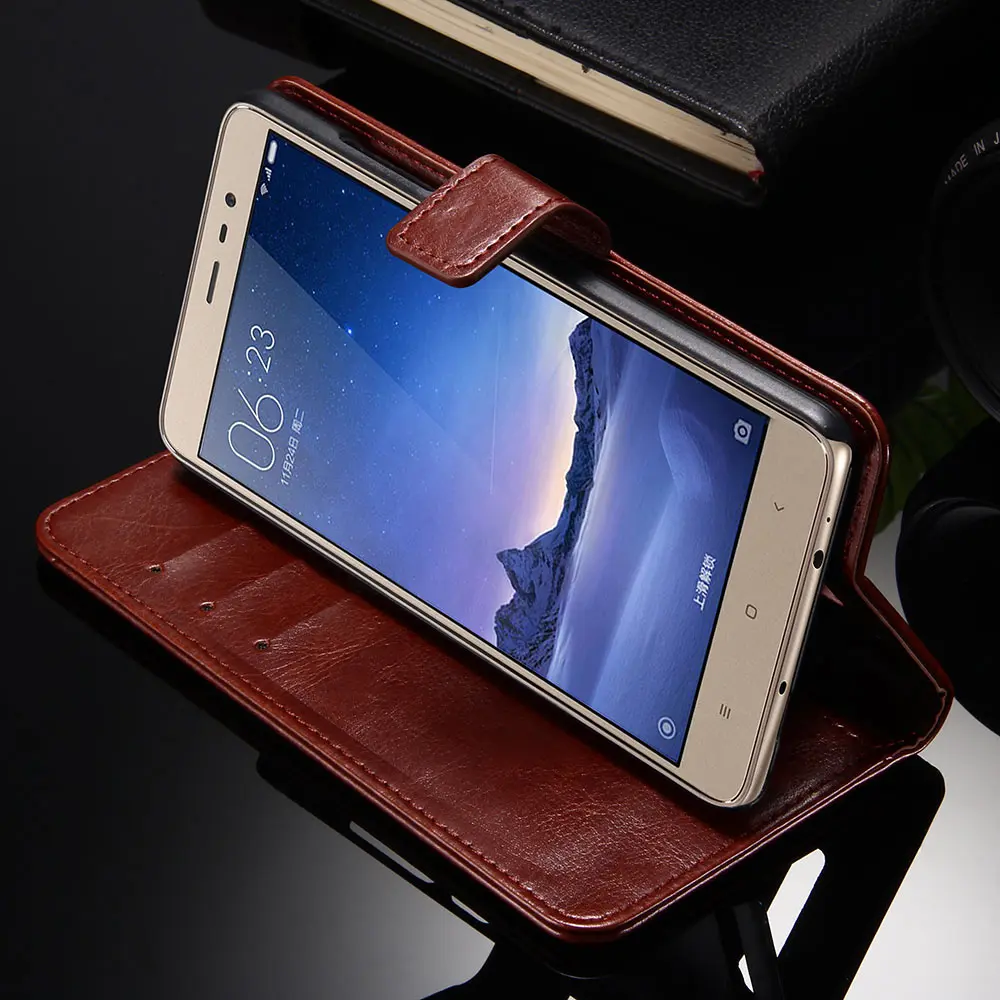 Для Xiaomi Redmi Note 3 Pro Чехол чехол бумажник из искусственной кожи для Prime телефон сумка