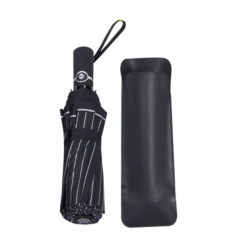 2018 Ветрозащитный складной автоматический зонт для мужчин роскошный Зонт от