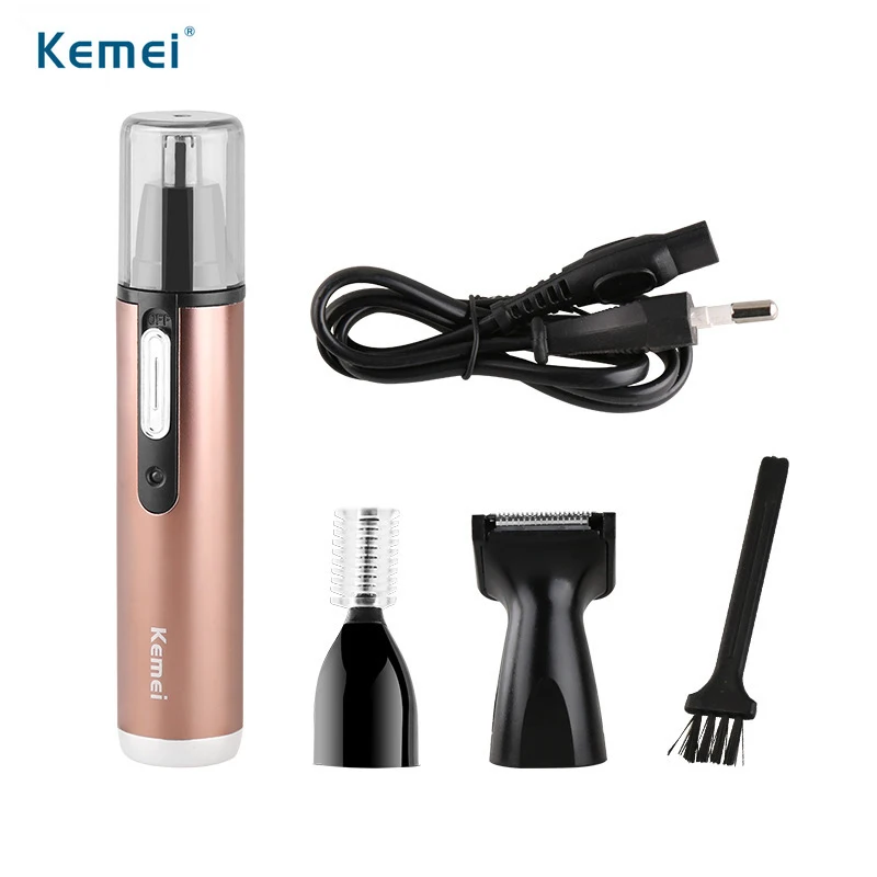 Kemei Fashion Electric Shaving Elettrico Trimmer Peli del Naso Sicuro Face Care Rasatura Per Il Trimero | Бытовая техника