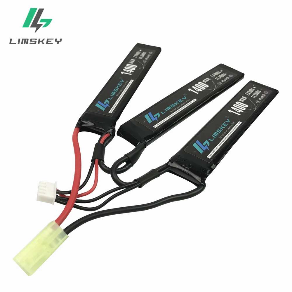 Аккумуляторная батарея Limskey Airsoft высокоскоростной разряд AKKU RC Lipo аккумулятор 11 1 В