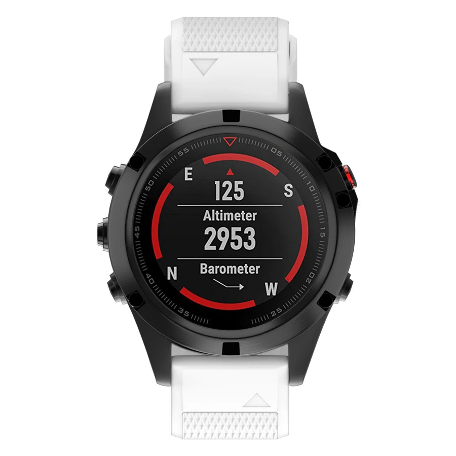 XBERSTAR ремешок для часов Ремешок для Garmin Fenix 5 легко подходит сменный ремешок для forerunner 935 gps часы силиконовый Easyfit браслет