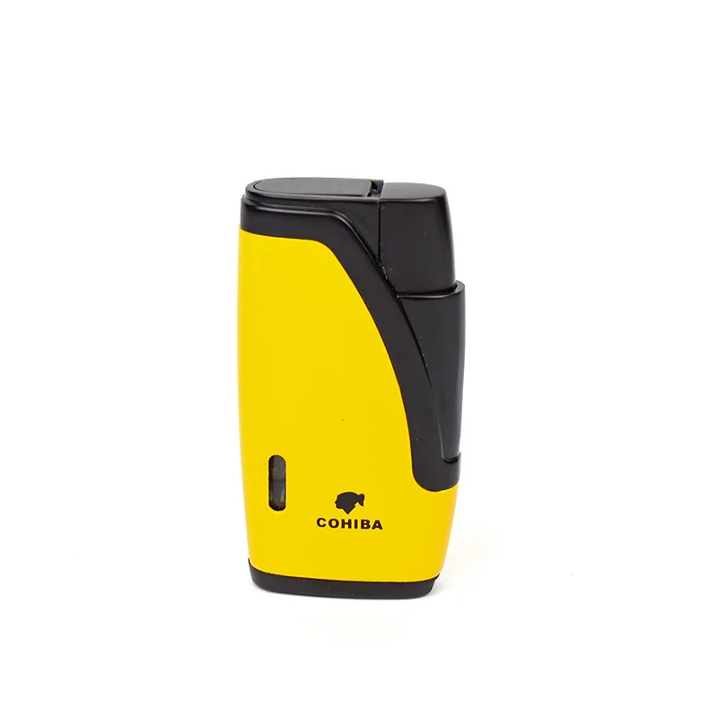 COHIBA зажигалка для сигарет курительная Зажигалка w/Встроенный сигарный Дырокол