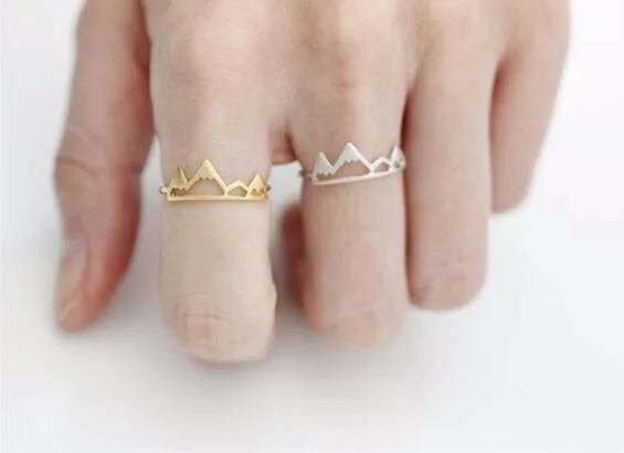Женские и мужские винтажные кольца Anillos Mujer регулируемые из серебра золота