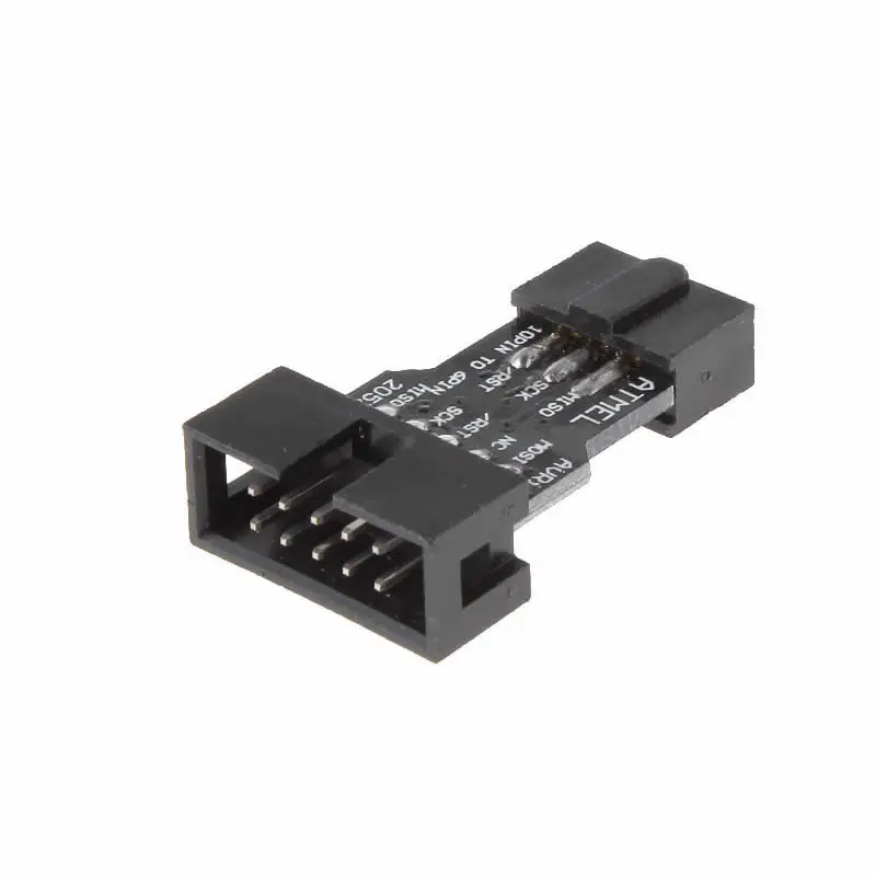 86084 10pin к 6pin совета адаптер для AVRISP MKII USBASP STK500 высокое качество | Компьютеры и офис