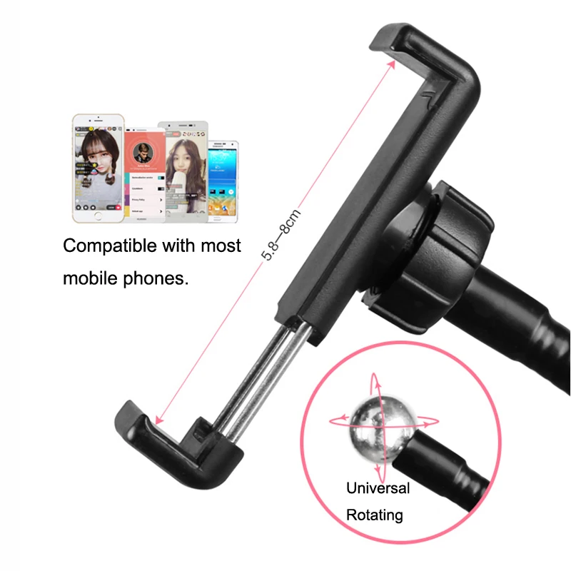 3 5 дюймов светодиодный кольцевой светильник для живого потока селфи фото свет