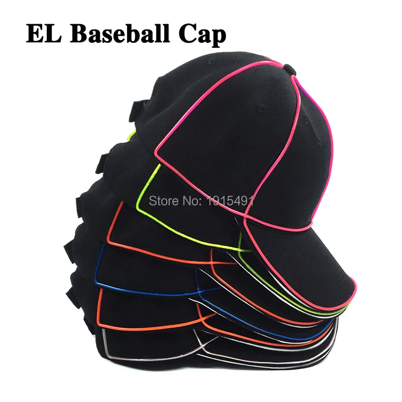 Акция! праздничный Декор неоновая Светодиодная лента Casquette головной убор