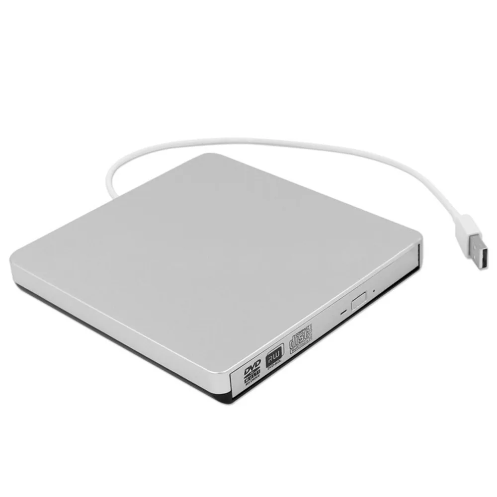 Dvd Portatil dvd-плеер Портативный Dvd CD Привод горелка Писатель слот нагрузки USB 2,0 интерфейс для ноутбука Настольный Ноутбук DVD portatil