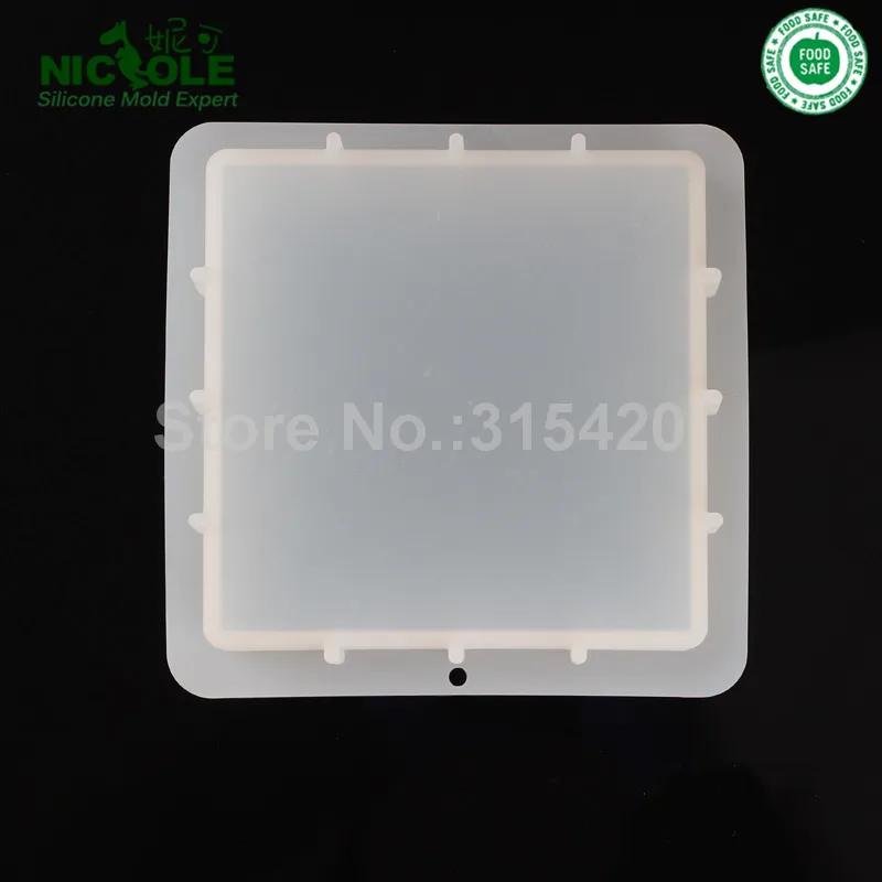 Nicole Square силиконовые формы для мыла вихревые Linner квадратные пользовательские