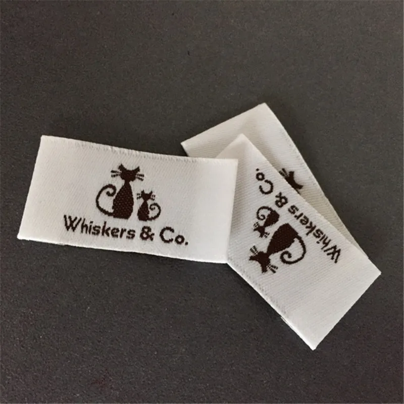 

Customized Double Density Clothing Label Name Label Woven Label