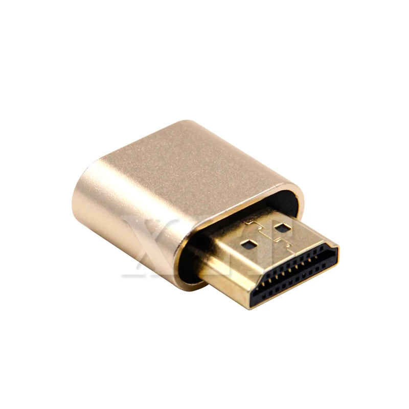 1 шт. VGA виртуальный дисплей адаптер HDMI 4 DDC EDID пустышка без головы призрак эмулятор
