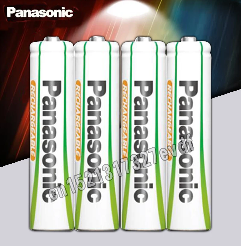 Высокопроизводительные батареи Panasonic AAA 1500 циклов переработки Ni MH предварительно