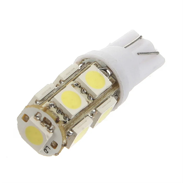T10 194 168 W5W 9 светодиодный 5050 SMD автомобильный клиновидный сбоку хвост