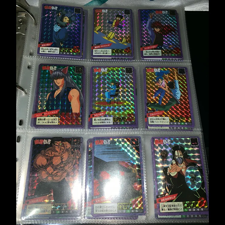 46 шт./компл. YuYu Hakusho борьба 1 Игрушки Хобби хобби Коллекционные вещи игра Коллекция