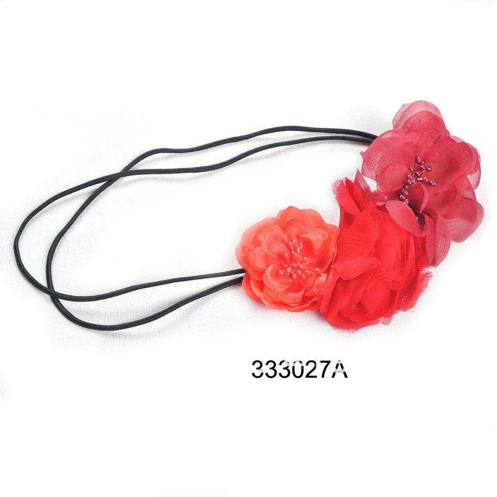 4PCS/LOT Elastic Stretch Headband Light Magic Girls Small Flower Fashion Headwear Hair Accessories | Детская одежда и обувь