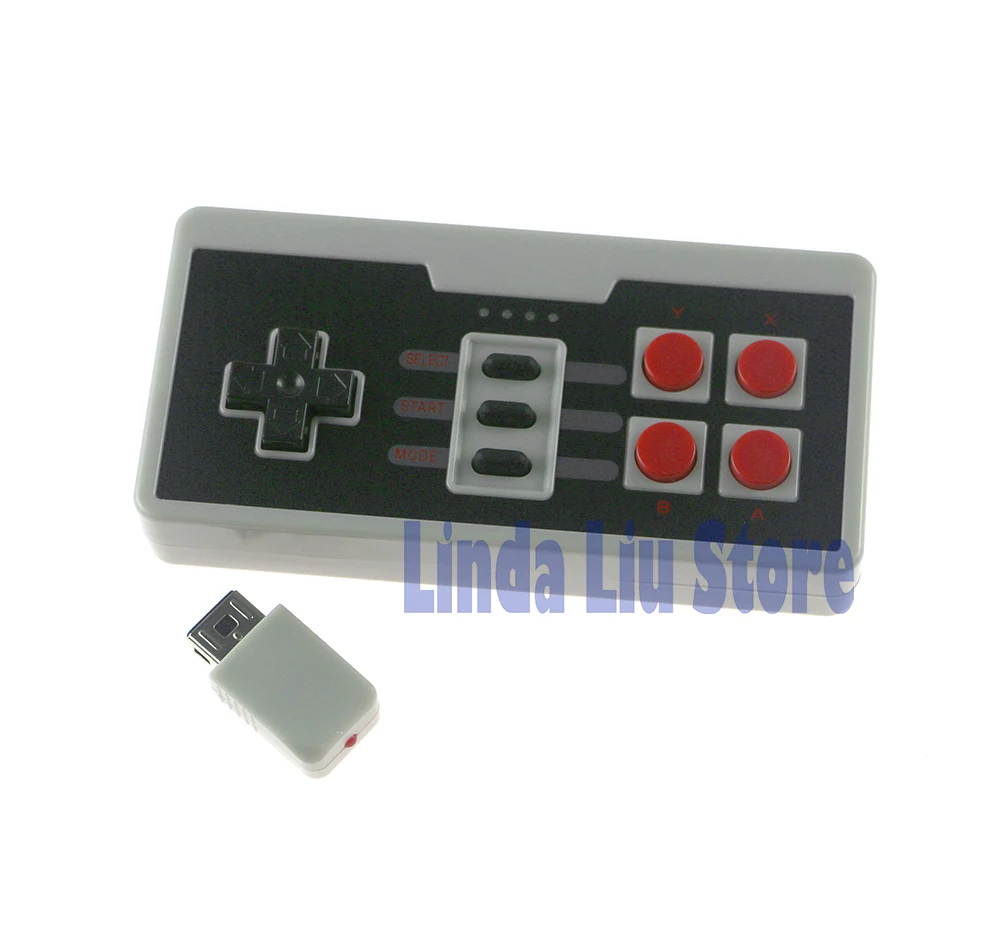 ChengChengDianWan беспроводной игровой контроллер для NES с 4 кнопками беспроводным