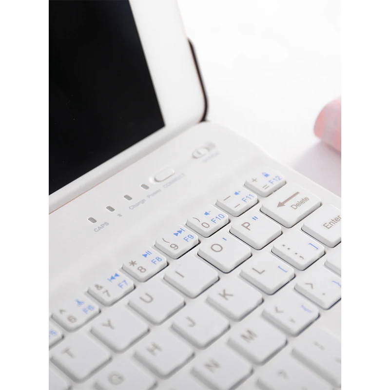 Мини Беспроводная Bluetooth клавиатура мультяшная собака чехол для IPad Air 1 2 Mini 3 4 Pro