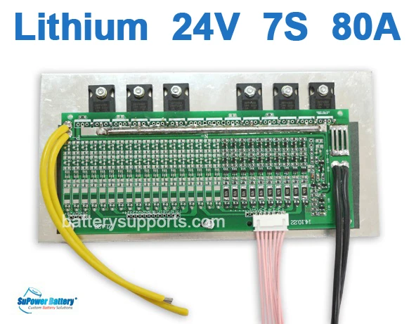 SuPower 7S 24 В 25 2 в 29 4 80 А литий ионный полимерный аккумулятор BMS система управления