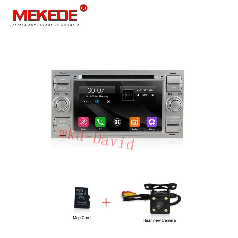 7 дюймов емкостный сенсорный экран wince6.0 автомобильный dvd плеер gps для Ford Mondeo S-max Focus